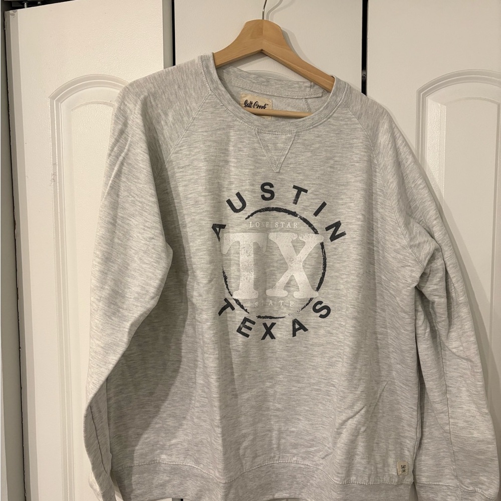 Men’s XL Austin Texas Gray Sweatshirt